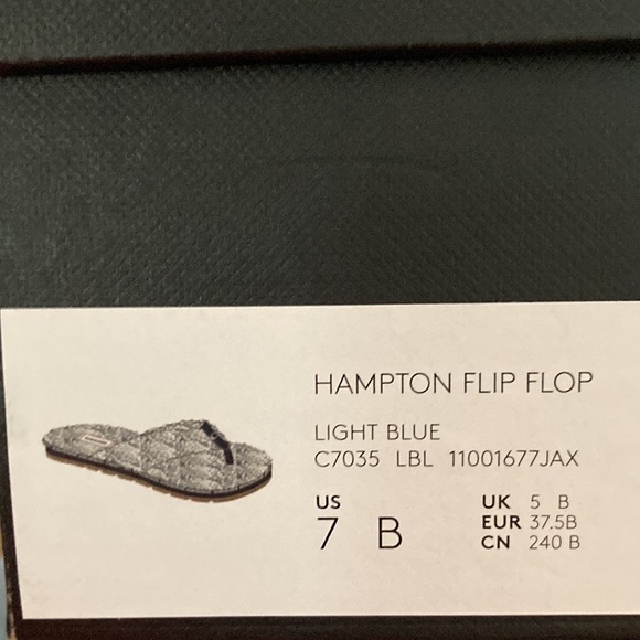 New Coach Hampton, Flip-flop blue - Picture 4 of 4